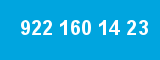 922 160 14 23